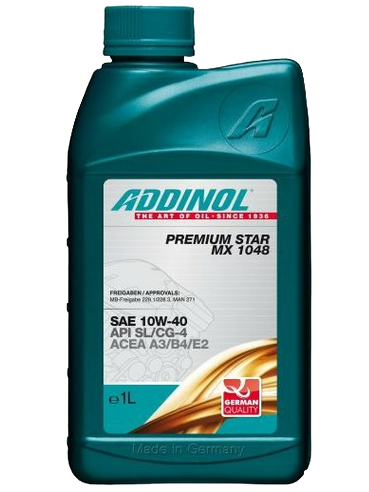 Моторное масло Addinol Premium Star MX 1048 10W-40, 1л (Addinol: 4014766071125)